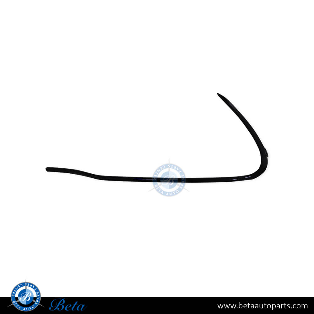 Left Side Front Bumper Lower Moulding AMG Black Color for Mercedes S-Class W223 2021-Up models, Part Number 2238855102 Left Side Front Bumper Lower Moulding AMG Black Color for Mercedes S-Class W223 2021-Up models, Part Number 2238855102